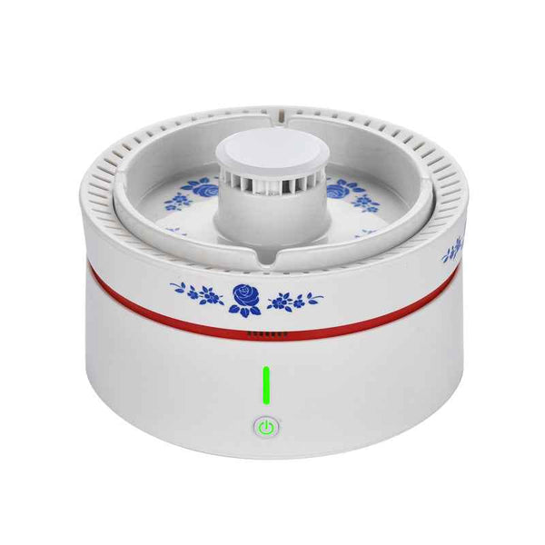 Home Air Purifier Ashtray with Negative Ion Technology – Portable Desktop Cleaner - Obarlay