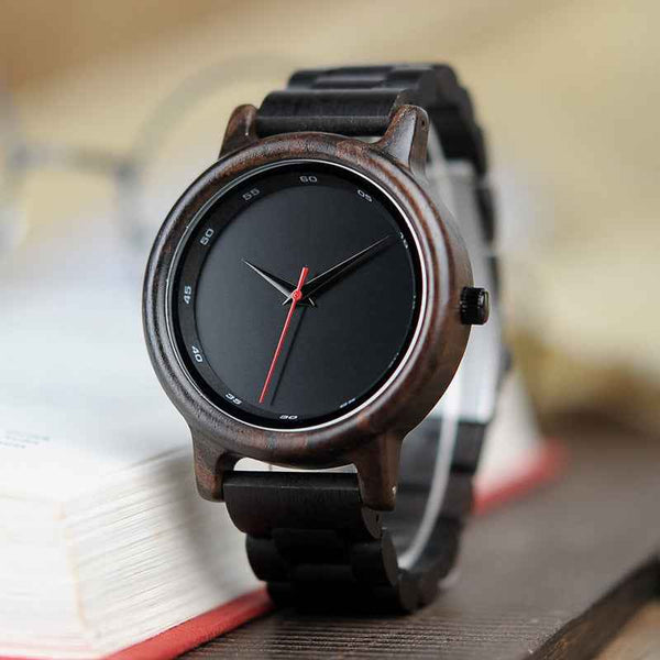 Wooden Watch GP009/10 Literary Male Youth Wooden Watch Luminous Watch - Obarlay