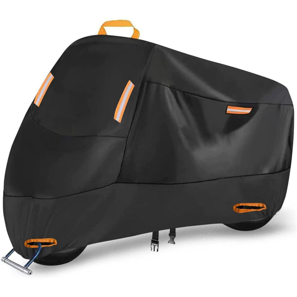 Motorbike Cover Rainproof Sunscreen 210D Car Jacket Cover Thickened Oxford Cloth Dust Cover Built-in Anti-theft Buckle Car Jacket Cover - Obarlay